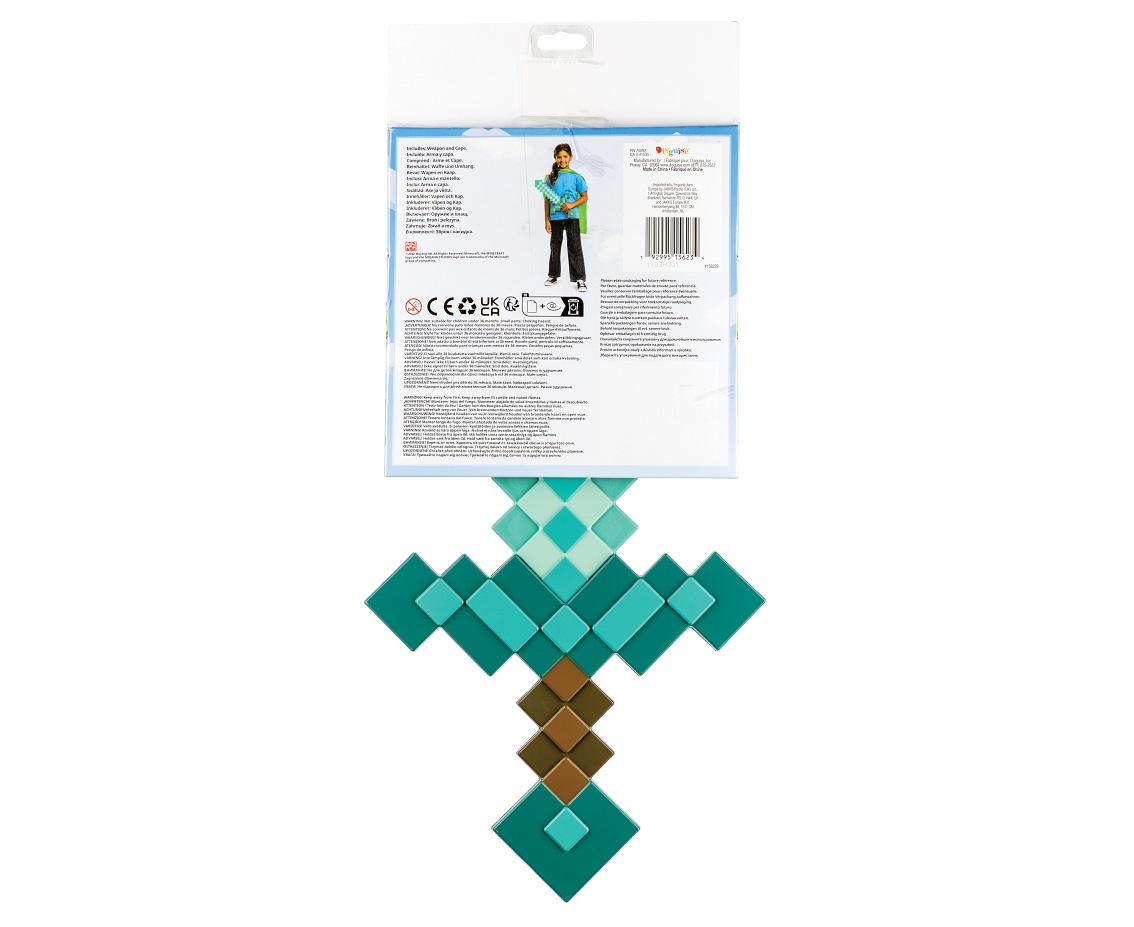Zestaw Minecraft (licencja), (miecz, peleryna), rozm. uniw.